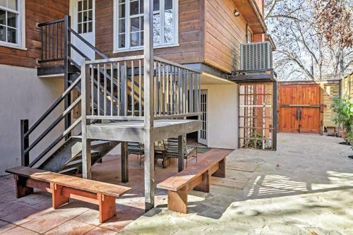 Waterfront Guadalupe River Lodge Home With Dock!