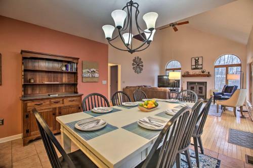 Large Hillside Home With Spacious Deck And Game Room!