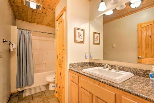 Custom Riverfront Log Home Near Stevens Pass!
