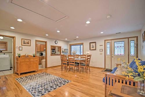 Riverfront Elkins Home With Fireplace And Deck!