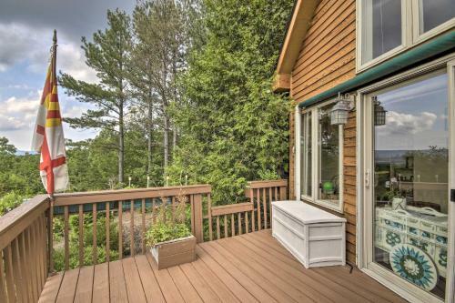 Hilltop Gerrardstown Home With Mtn View And Deck!