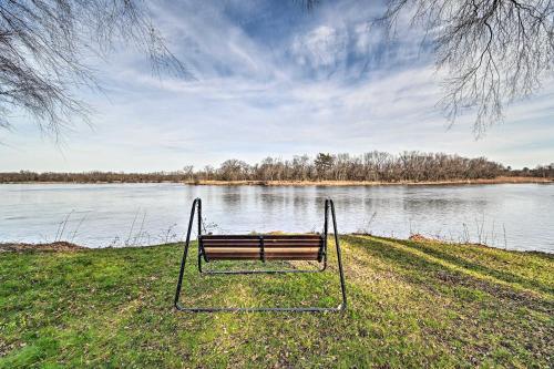 Eagles Nest Situated On The Wisconsin River