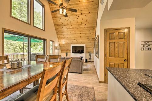 Rock River Waterfront Cabin Dock And Game Room