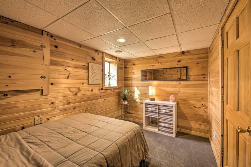Rock River Waterfront Cabin Dock And Game Room