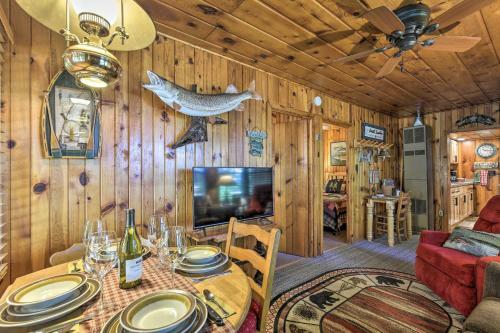 Lakefront St Germain Cottage With Dock Access!