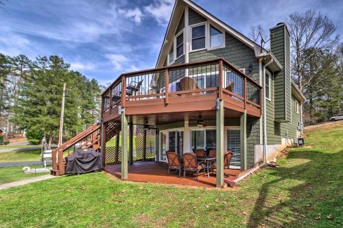 Lakefront Eatonton House With Dock Near Boat Ramp!