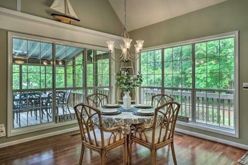 Lakefront House With Private Dock And Fire Pit!