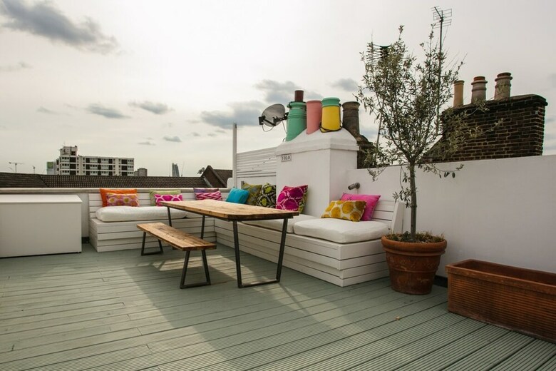 Apartamentos Beautiful 2 Bed House In Portobello W Rooftop