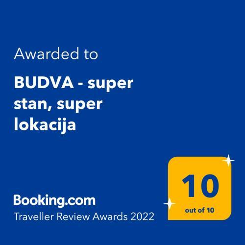 Apartamento Budva - Super Stan, Super Lokacija