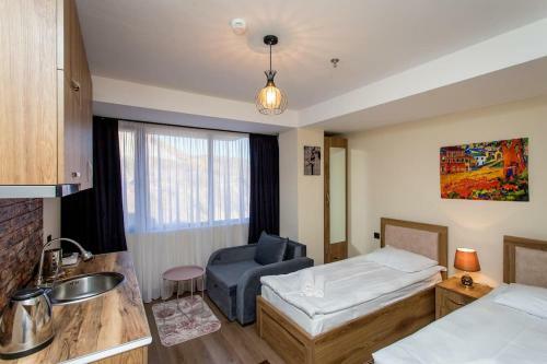 Apartamento Beautiful Twin Room Ski Rental In Gudauri