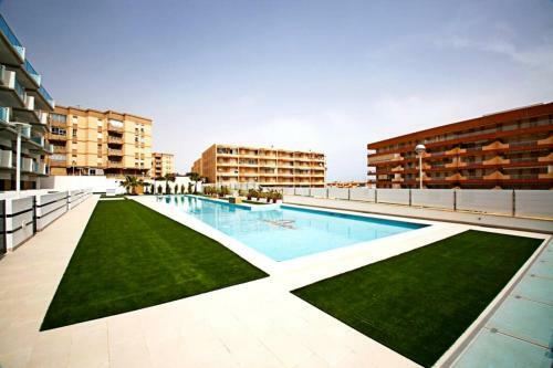 Apartamento Sea Views Home With AC And Pool