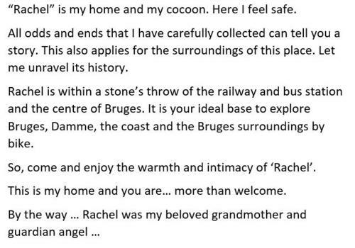 Bed & Breakfast Rachel