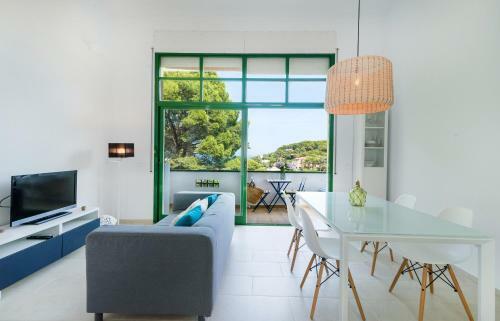 Apartamento Vela Blanca Sa Riera Duplex W Private Parking