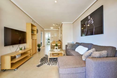Comfortable Apartment Mayor With The Seaview In Calpe