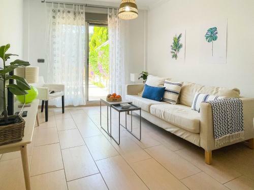 Apartamento Con Gran Patio A 1 Min de La Playa