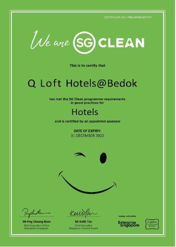 Q Loft Hotels@bedok (Sg Clean, Staycation Approved)