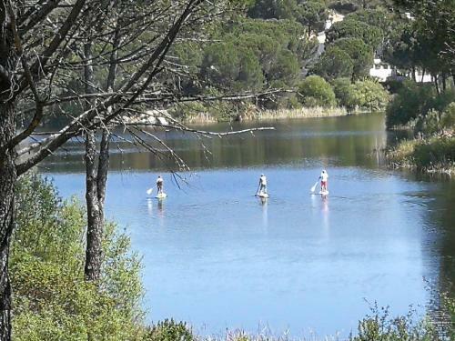Caba�a de Madera Junto Al Lago Las Jaras
