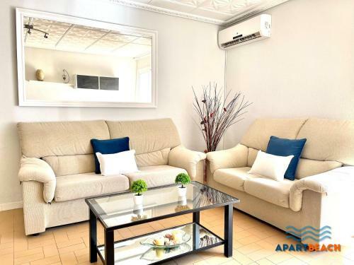 Apartbeach Las Palmeras Climatizado Junto Playa