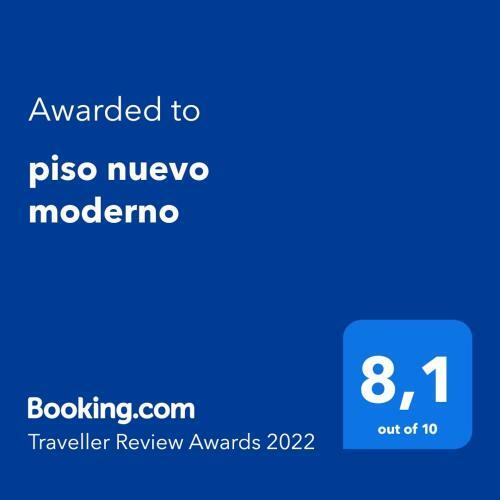 Apartamento Piso Nuevo Moderno