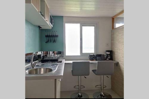 Apartamento Studio Lumineux Vue Exceptionnelle Sur La Mer