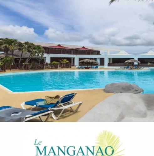 Apartamento Saint Francois Manganao Sunset Bord de Plage