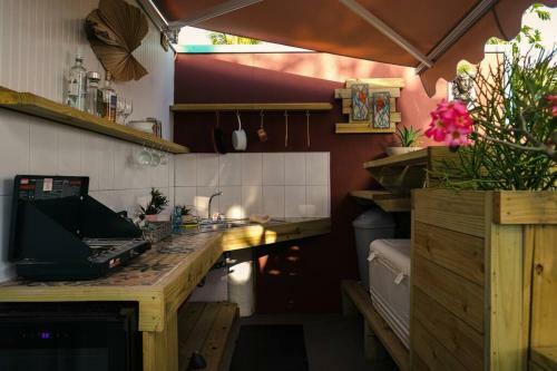 Beachfront Glamping W AC Private Pool W Sunbed