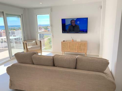 Apartamento �tico En Playa Tranquila