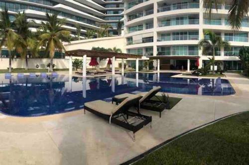 Apartamento Beachfront Condo In Bucear�as