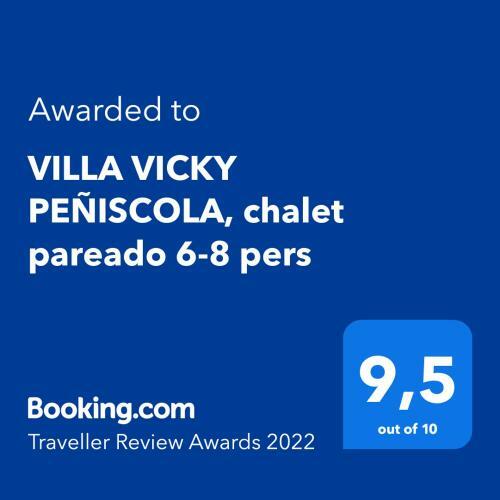 Villa Vicky Pe�iscola, Chalet Pareado