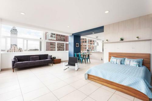 Apartamento Loft de Lujo / Mirador Alameda Central