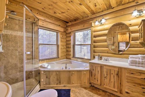 Beautiful Payson Log Cabin With Yard And Fire Pit