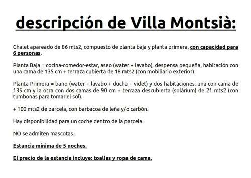Villa Montsi�