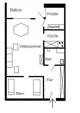 Apartamento Ferienwohnung Kelch
