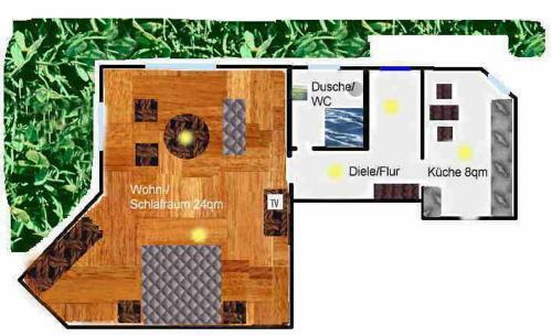 Apartamento Ferienwohnung Eggeblick