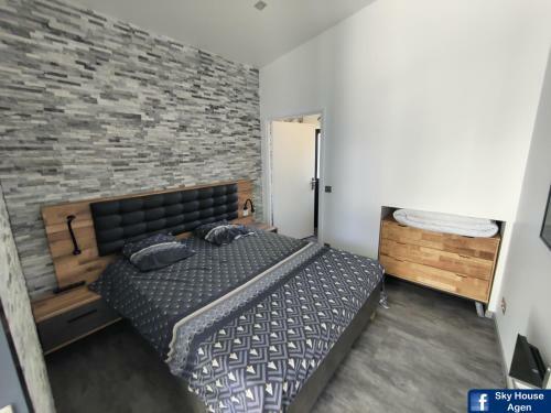 Apartamento Sky House Agen Spa Jacuzzi Sauna Hammam Piscine