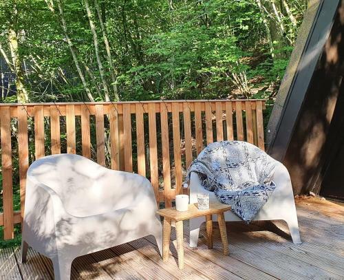 Moderne A-frame Cabin In Ardennen