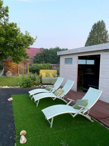 Bed & Breakfast Le Chateau de Frankie Spas-saunas
