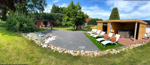 Bed & Breakfast Le Chateau de Frankie Spas-saunas