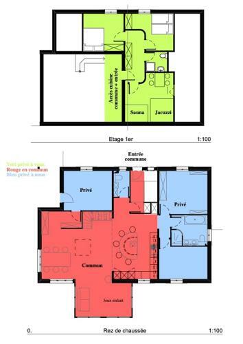 Logement Chez L'habitant �tage Ind�pendant