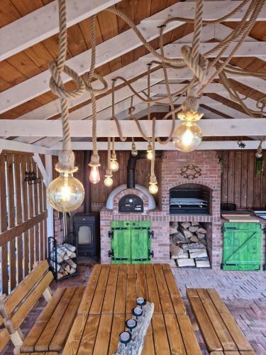 Zielony Domek W Nartach - Mazury