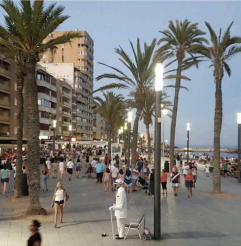 Apartamento Kitsch Centro Playa -beachfront