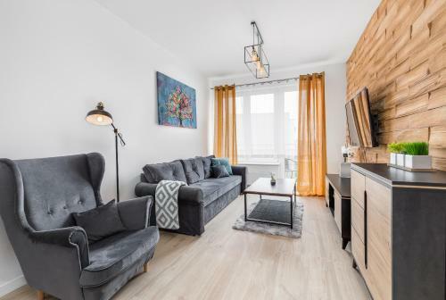 Przytulny Apartament 65 W Centrum Sczecina