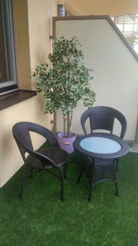 Apartament Green-balcony
