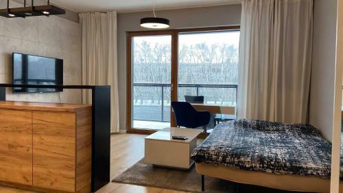 Apartament Studio Z Widokiem Na Odr? Bulwary Ksi???ce