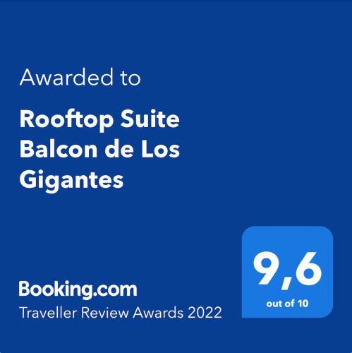 Apartamento Rooftop Suite Balcon de Los Gigantes