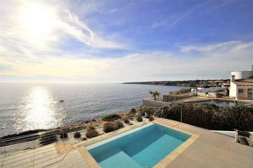 Excellent Seafront Villa In Cala Pi