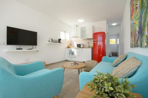 Red Volcano Apartment