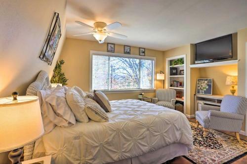 Apartamento Peaceful Lake Arrowhead Studio With Deck, Grill