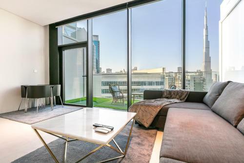 Apartamento Dhh - Burj Khalifa View, Studio In Marquise Square