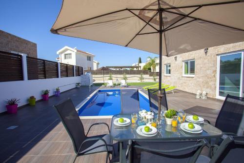 5 Star Villa With Private Pool, Protaras Villa 1482